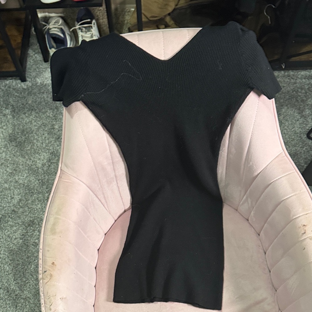 Black Off-Shoulder Dress